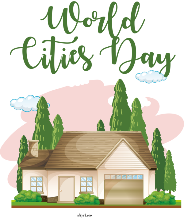 Free World Cities Day World Cities Day City Building For World Cities Day Clipart Transparent Background