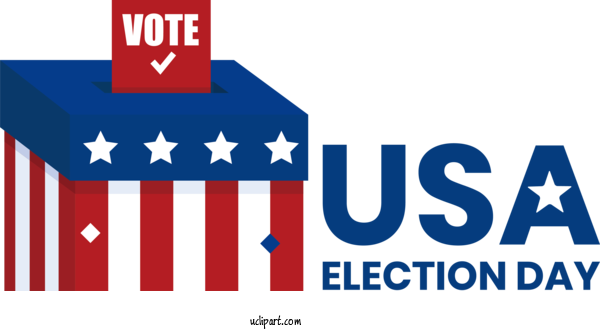 Free Vote Day Election Day Vote Day For Election Day Clipart Transparent Background