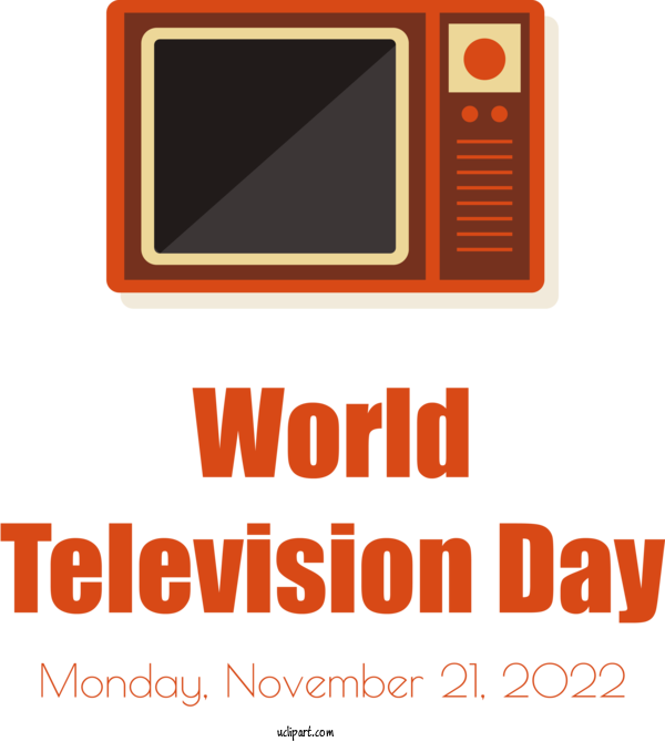 Free Television Day World Television Day Television For World Television Day Clipart Transparent Background