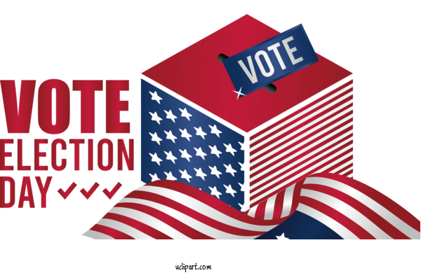 Free Election Day Election Day Vote Day For Vote Day Clipart Transparent Background