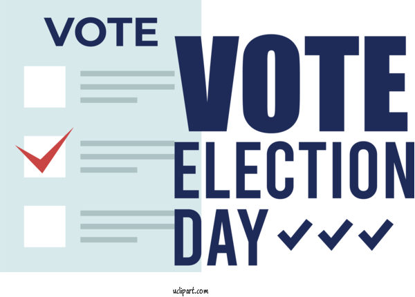 Free Election Day Election Day Vote Day For Vote Day Clipart Transparent Background