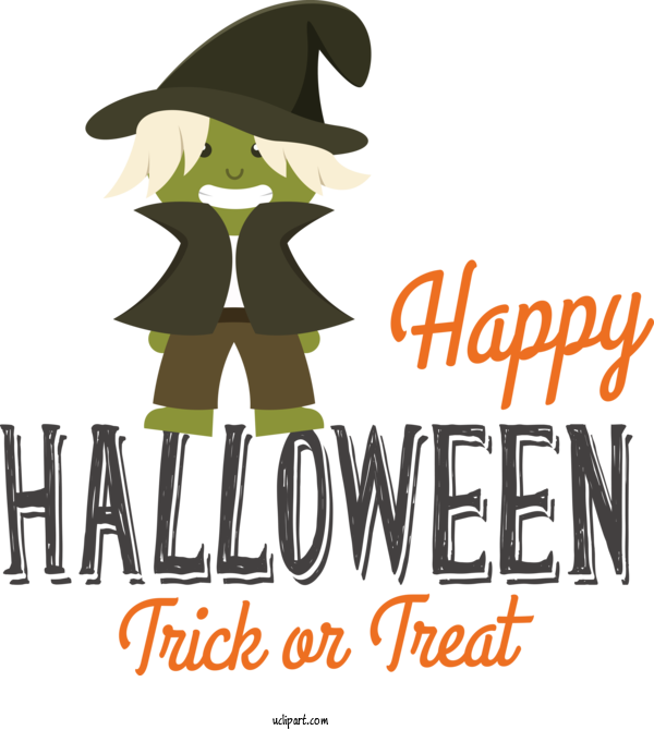 Free Halloween Happy Halloween Trick OR Treat For Happy Halloween Clipart Transparent Background