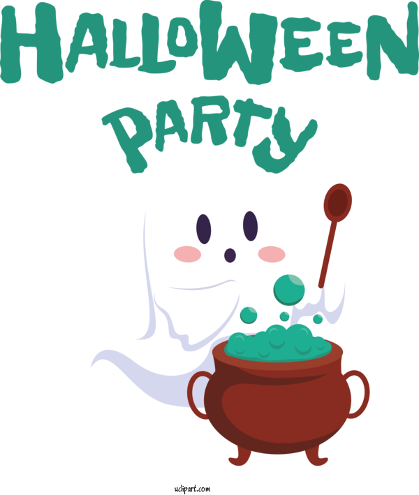 Free Halloween Halloween Party Halloween For Halloween Party Clipart Transparent Background