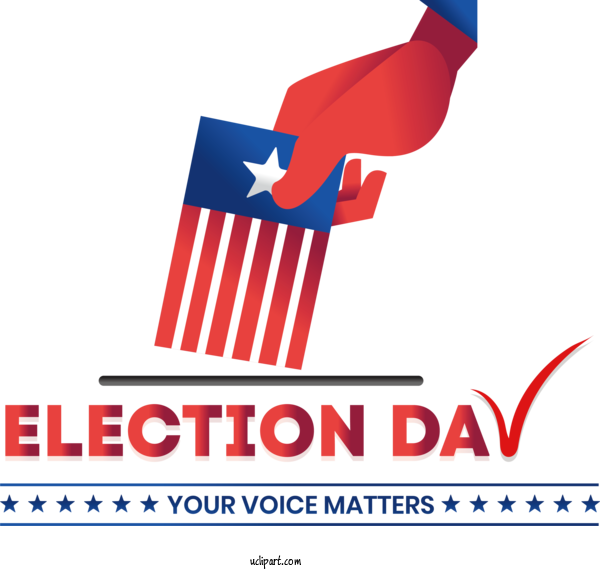 Free Vote Day Vote Day Election Day For Election Day Clipart Transparent Background