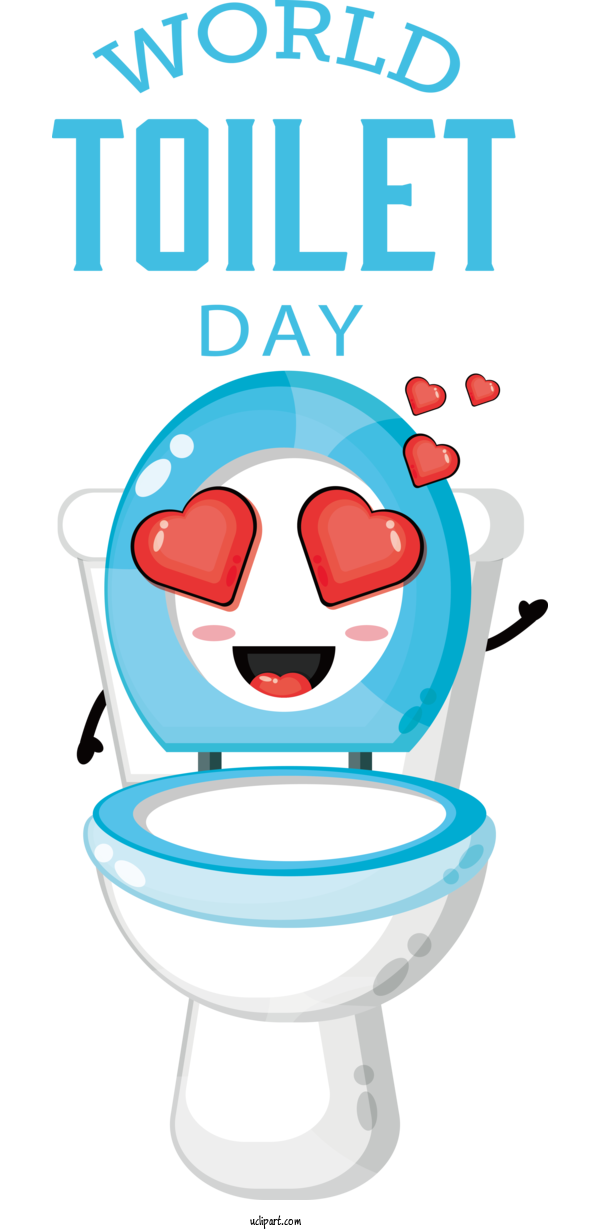 Free Toilet Day World Toilet Day For World Toilet Day Clipart Transparent Background