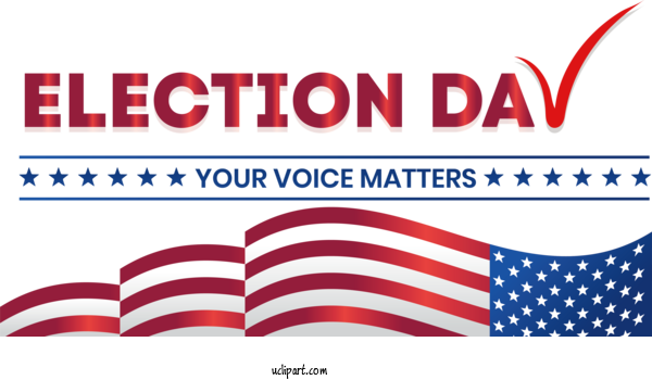 Free Vote Day Vote Day Election Day For Election Day Clipart Transparent Background