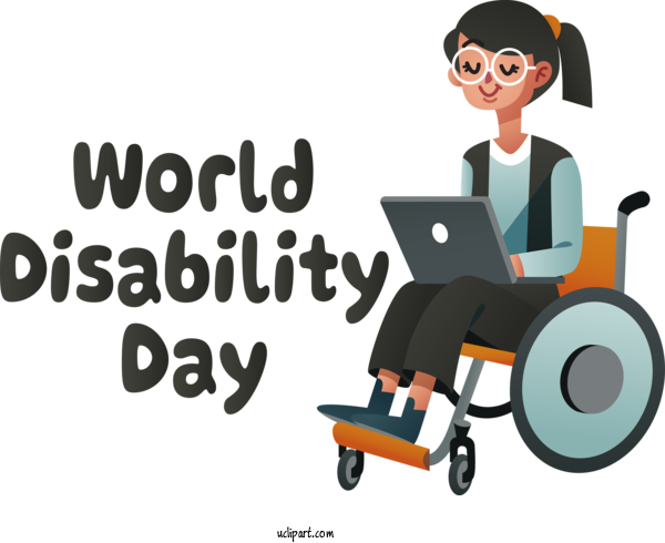 Free Disability Day International Disability Day Disability Day For International Disability Day Clipart Transparent Background