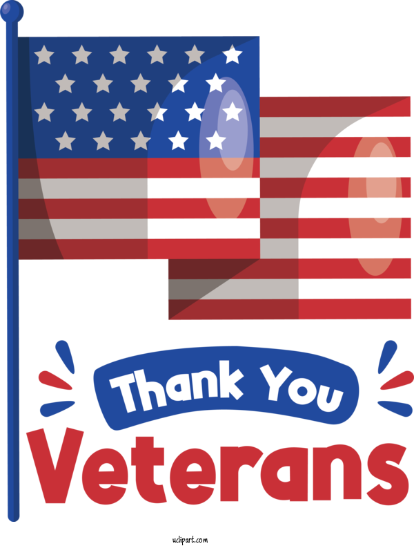 Free Veterans Day Veterans Day Thank You For Thank You Clipart Transparent Background