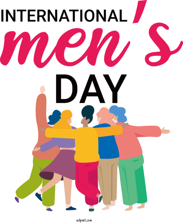 Free Mens Day International Mens Day Mens Day For International Mens Day Clipart Transparent Background