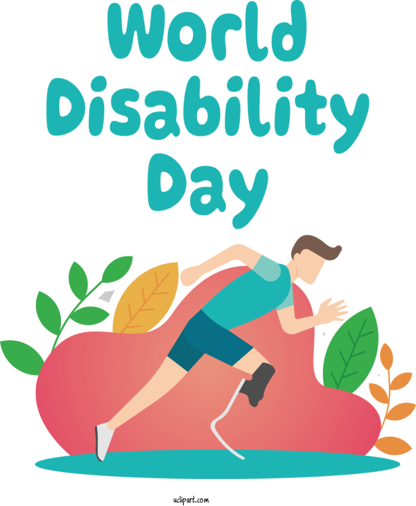 Free International Disability Day International Disability Day For International Disability Day Clipart Transparent Background