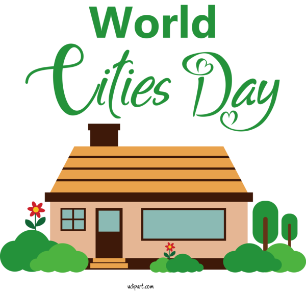 Free World Cities Day World Cities Day Building House For World Cities Day Clipart Transparent Background