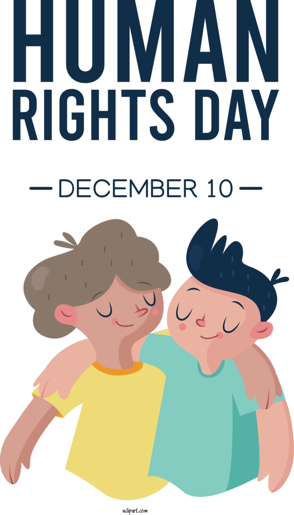 Free Human Rights Day Human Rights Day For Human Rights Day Clipart Transparent Background
