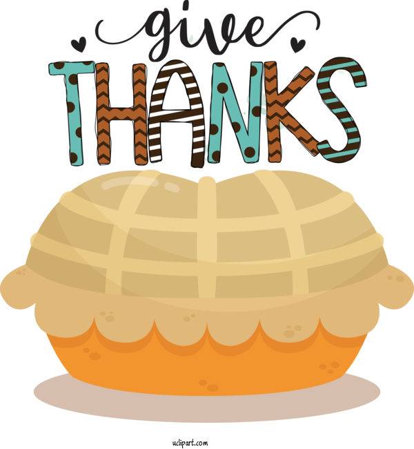 Free Give Thanks Give Thanks Thanksgiving Harvest For Thanksgiving Clipart Transparent Background