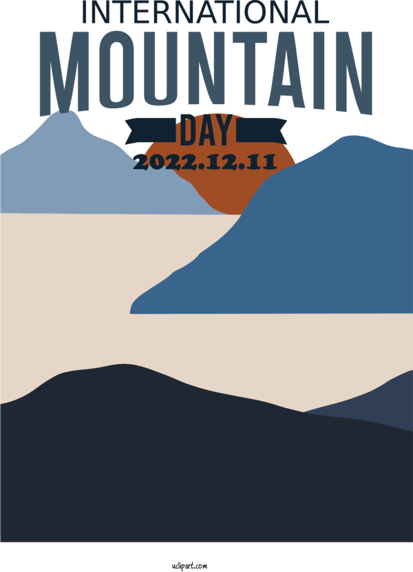 Free Mountain Day International Mountain Day For International Mountain Day Clipart Transparent Background