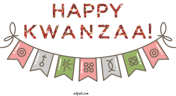 Free Kwanzaa Happy Kwanzaa For Happy Kwanzaa Clipart Transparent Background