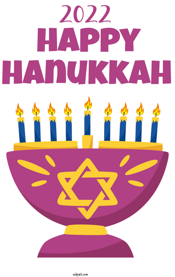 Free Hanukkah Happy Hanukkah For Happy Hanukkah Clipart Transparent Background