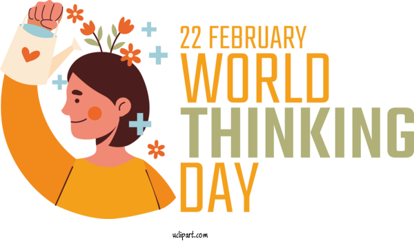 Free World Thinking Day World Thinking Day For World Thinking Day Clipart Transparent Background