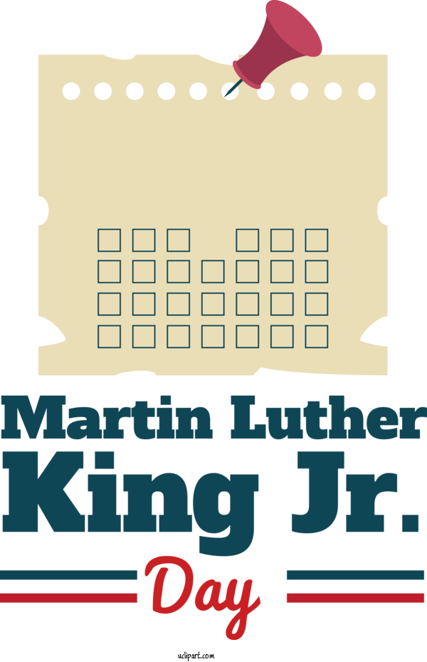 Free Holidays MLK Day Martin Luther King Jr. Day For MLK Day Clipart Transparent Background