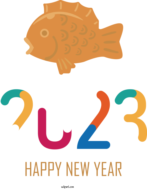 Free Holidays 2023 New Year For 2023 New Year Clipart Transparent Background