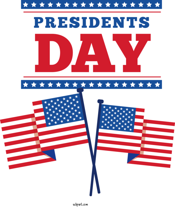 Free Holidays Presidents Day For Presidents Day Clipart Transparent Background