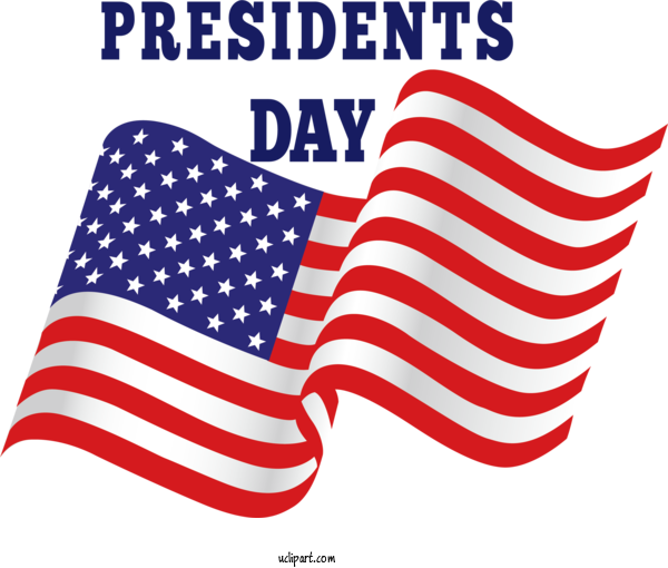 Free Holidays Presidents Day For Presidents Day Clipart Transparent Background