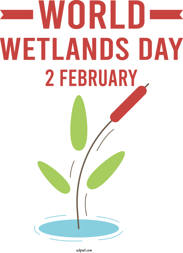Free Holidays World Wetlands Day For World Wetlands Day Clipart Transparent Background