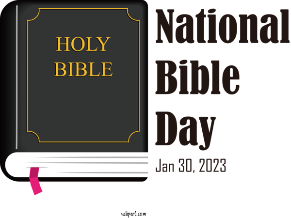 Free Holidays National Bible Day Bible Day Bible For National Bible Day Clipart Transparent Background