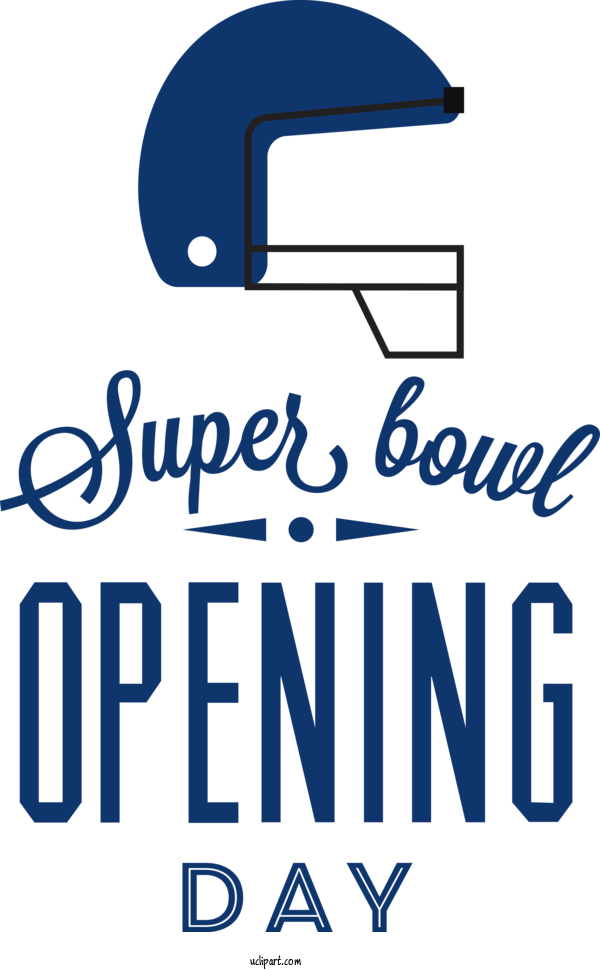 Free Super Bowl Super Bowl Opening Day Football For Opening Day Clipart Transparent Background