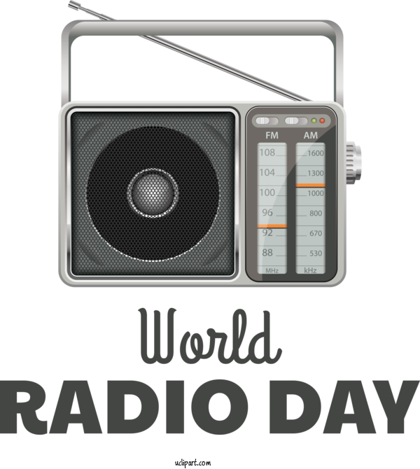 Free Radio Day World Radio Day Radio Day Radio For World Radio Day Clipart Transparent Background