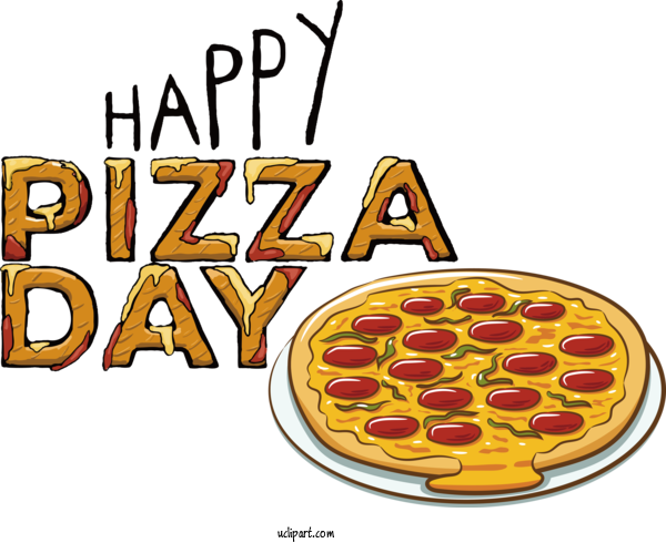 Free Pizza Day National Pizza Day Pizza Day Pizza For National Pizza Day Clipart Transparent Background