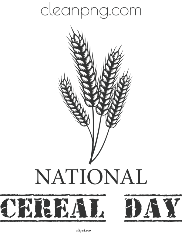 Free Cereal Day National Cereal Day Cereal Day Cereal For National Cereal Day Clipart Transparent Background