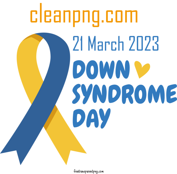Free Holidays World Down Syndrome Day Down Syndrome Day Down Syndrome For World Down Syndrome Day Clipart Transparent Background