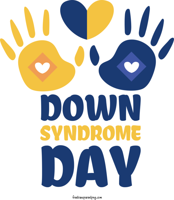 Free 2023 World Down Syndrome Day Down Syndrome World Down Syndrome Day Health For World Down Syndrome Day Clipart Transparent Background