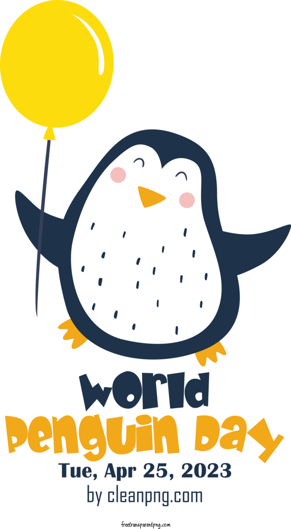 Free Penguin Day World Penguin Day Penguin Day Penguin For World Penguin Day Clipart Transparent Background