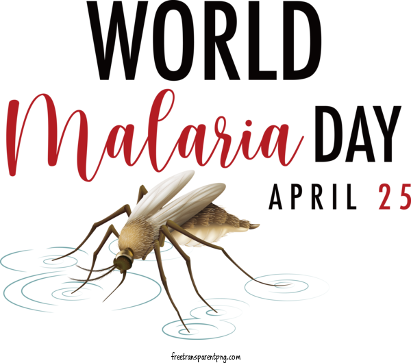 Free Malaria Day World Malaria Day Malaria Day For World Malaria Day Clipart Transparent Background