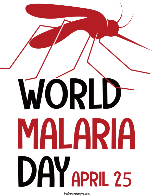 Free Malaria Day World Malaria Day Malaria Day For World Malaria Day Clipart Transparent Background