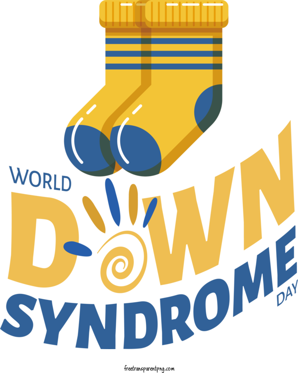 Free Down Syndrome Day World Down Syndrome Day Down Syndrome Day For World Down Syndrome Day Clipart Transparent Background