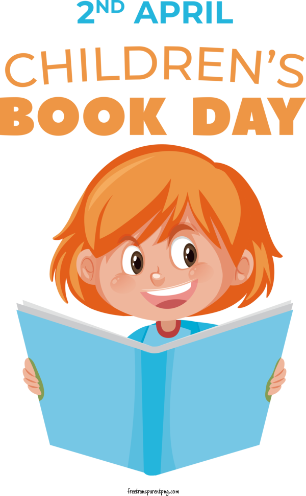 Free Children's Book Day International Children's Book Day Children's Book Day Book Day For International Children's Book Day Clipart Transparent Background