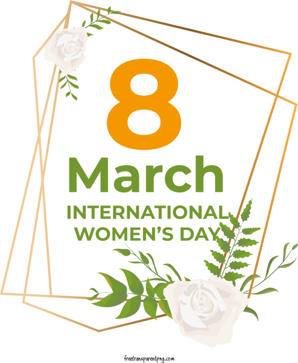 Free International Women's Day International Women's Day Women's Day For 2023 International Women's Day Clipart Transparent Background
