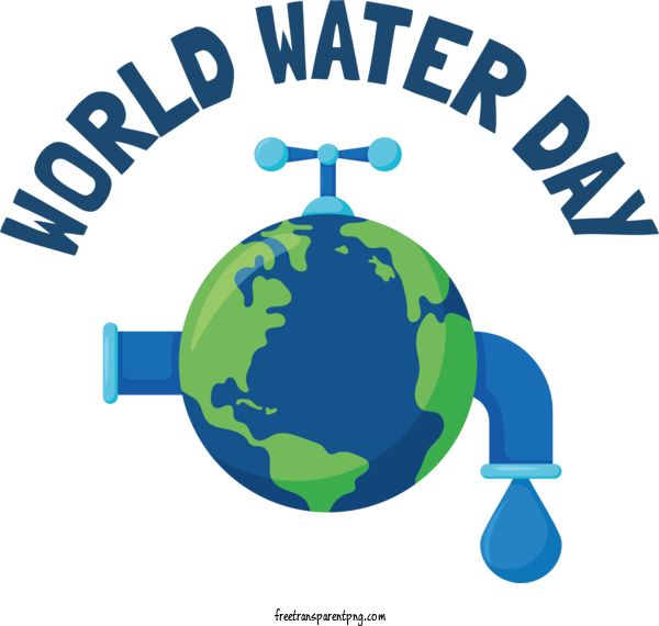 Free World Water Day World Water Day Water Day For 2023 World Water Day Clipart Transparent Background