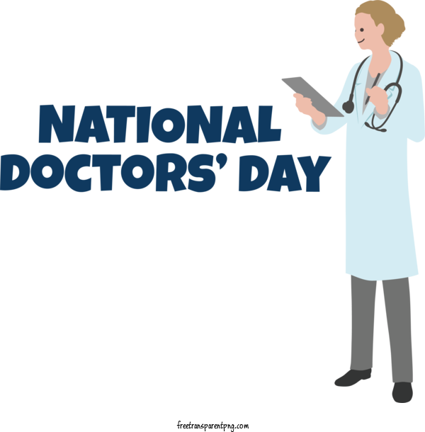 Free National Doctor Day Doctor Day National Doctor Day For Doctor Day Clipart Transparent Background