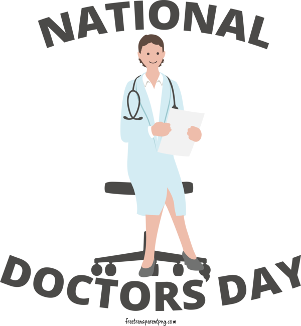 Free National Doctor Day National Doctor Day Doctor Day For 2023 National Doctor Day Clipart Transparent Background