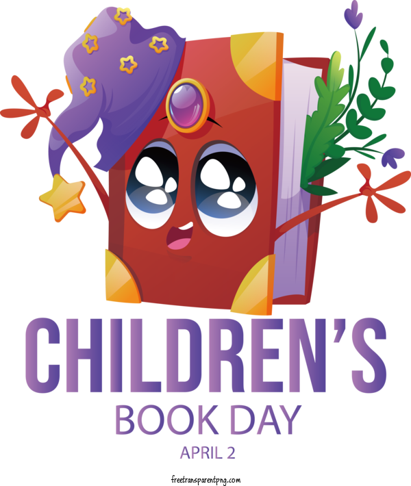 Free International Children's Book Day International Children's Book Day Children's Book Day Book Day For 2023 International Children's Book Day Clipart Transparent Background