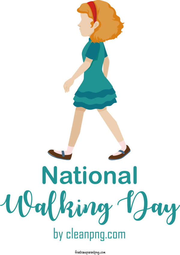 Free National Walking Day National Walking Day Walking Day For 2023 National Walking Day Clipart Transparent Background