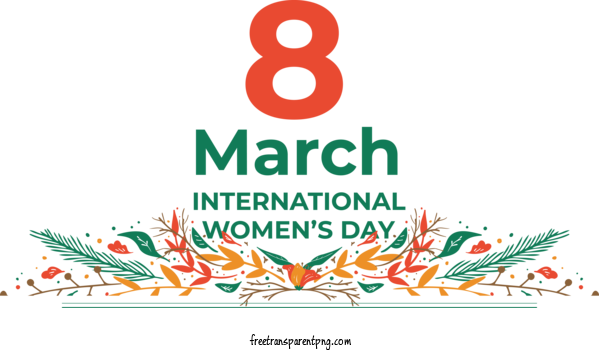 Free International Women's Day International Women's Day Women's Day For Women's Day Clipart Transparent Background