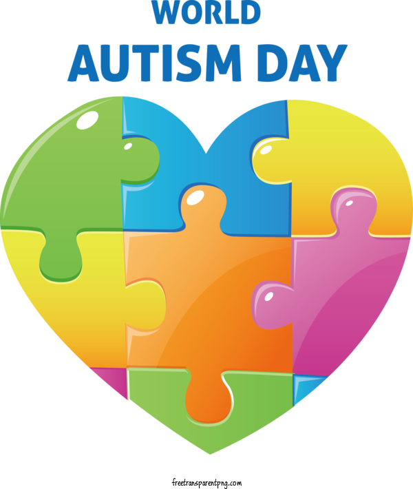 Free Autism Awareness Day Autism Awareness Day For 2023 Autism Awareness Day Clipart Transparent Background