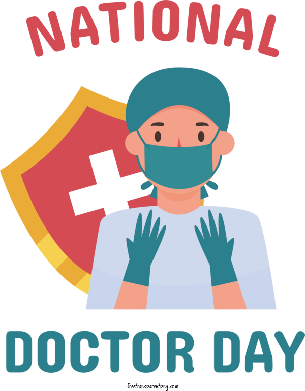 Free National Doctor Day National Doctor Day Doctor Day For 2023 National Doctor Day Clipart Transparent Background