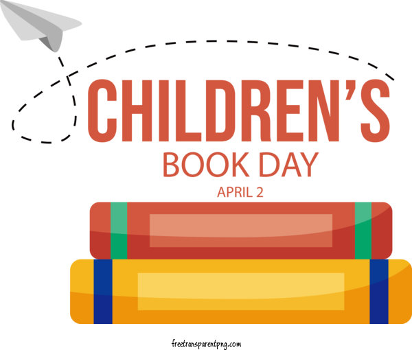 Free Children's Book Day International Children's Book Day Book Day For International Children's Book Day Clipart Transparent Background
