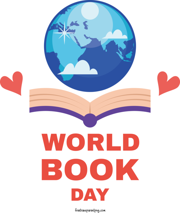Free World Book Day World Book Day Book Day For Book Day Clipart Transparent Background
