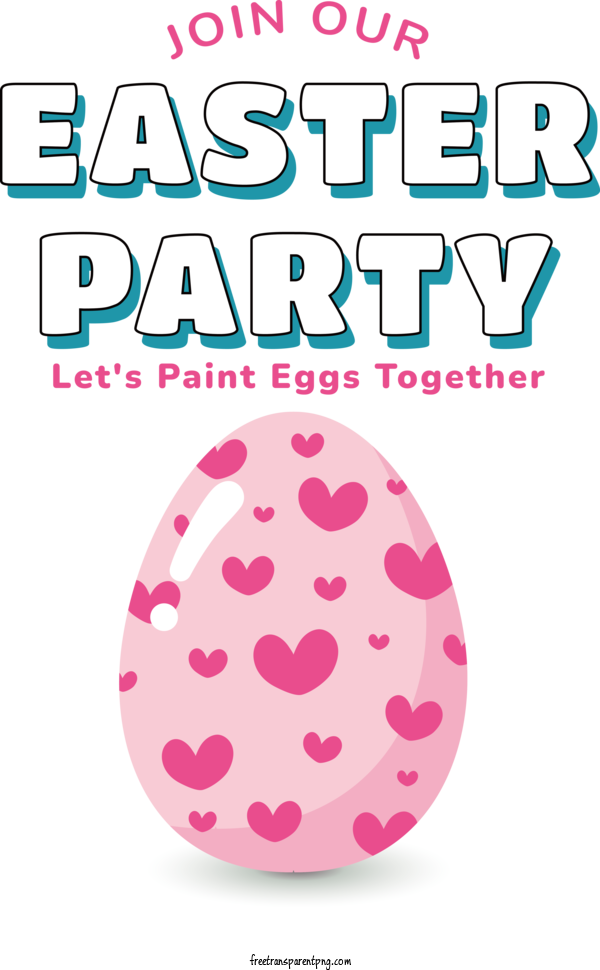 Free Easter Party Easter Basket Easter Bunny Easter Egg For Paint Eggs Clipart Transparent Background